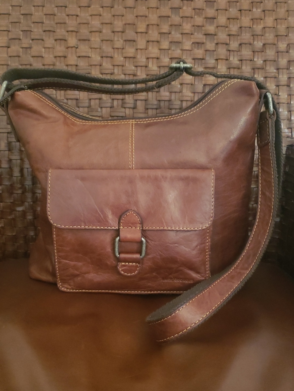Jack Georges Voyager Leather Bag